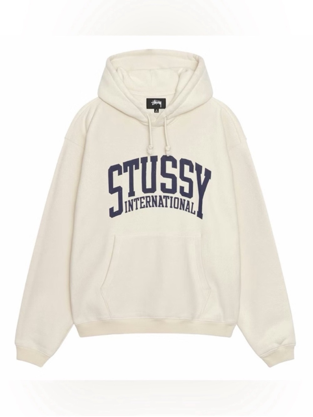 Stussy Relaxed Hoodie Ivory Medium
